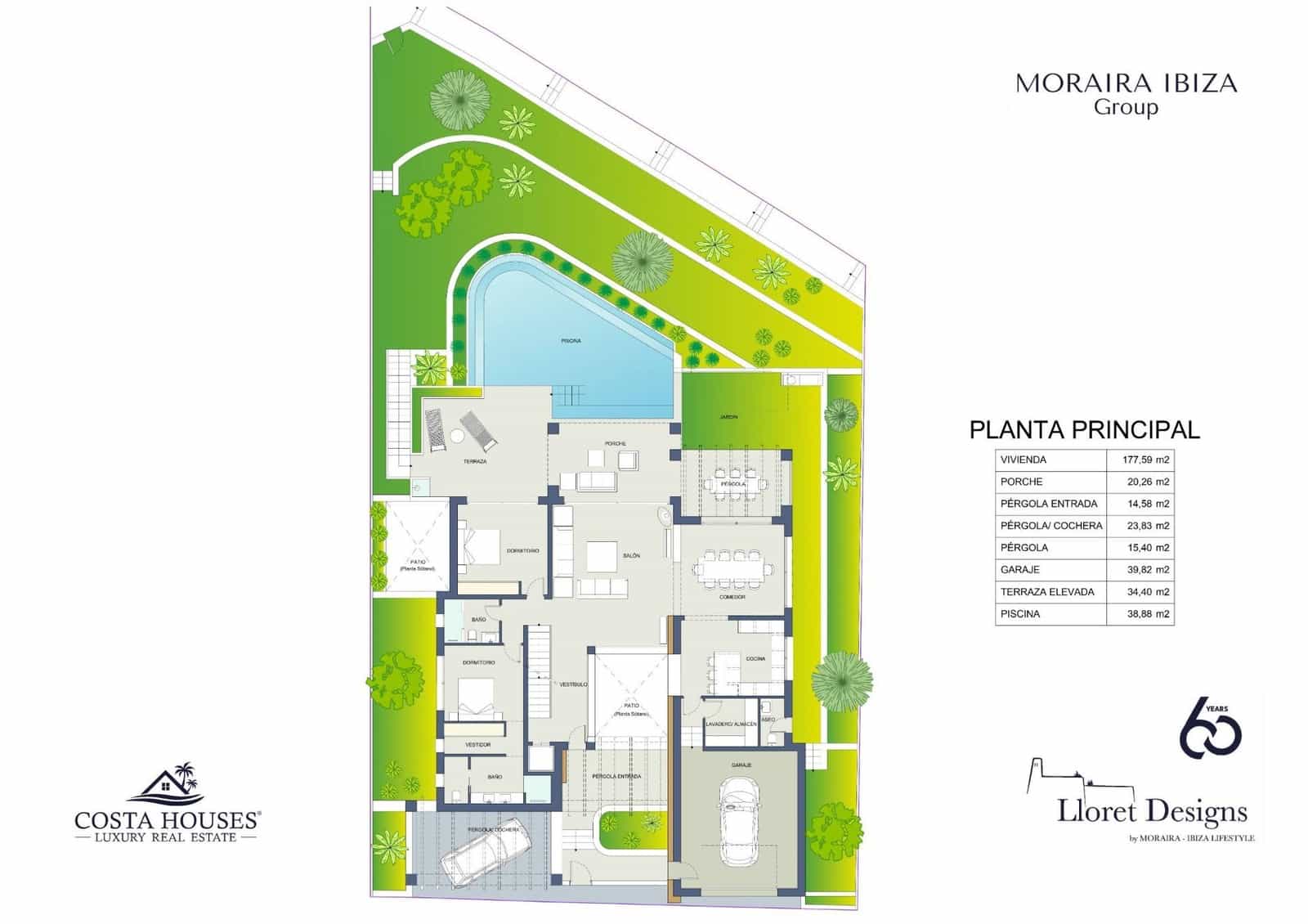 5 Zimmer Villa zu verkaufen in Moraira mit Pool Garage - 3.500.000 € (Ref: 8467696)