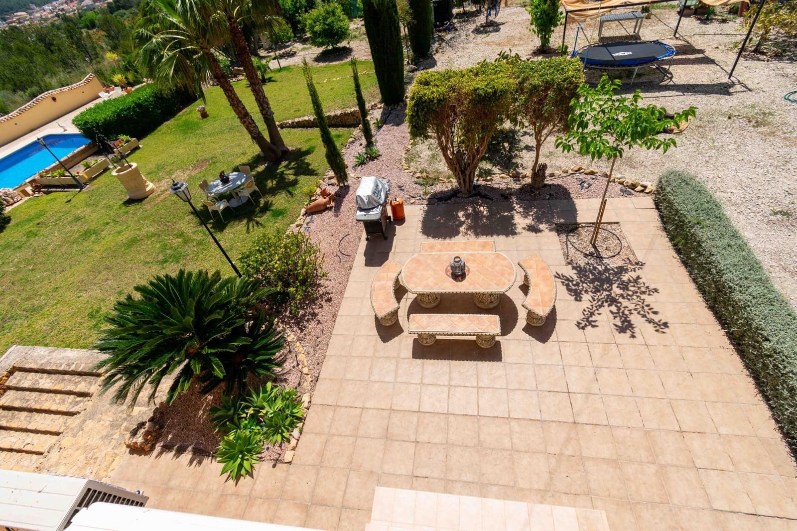 4 Zimmer Villa zu vermieten in Polop mit Pool Garage - 3.500 € (Ref: 8059458)