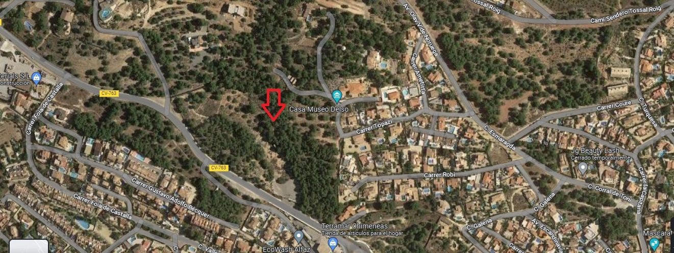 Byggegrund til salg i Alfaz del Pi / L'Alfas del Pi - € 495.000 (Ref: 8059553)