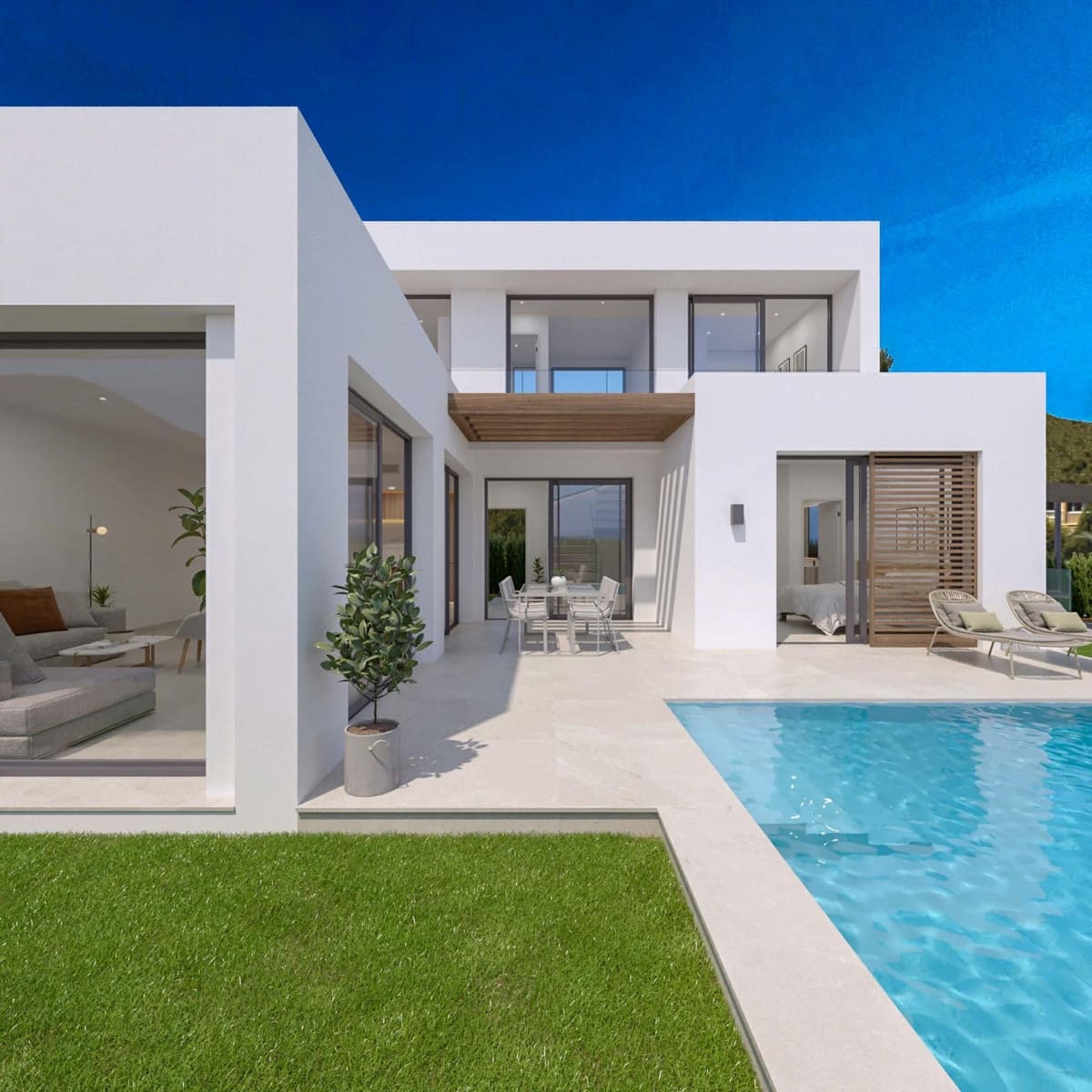 3 bedroom Villa for sale in Alfaz del Pi / L'Alfas del Pi with pool garage - € 595,000 (Ref: 8059596)