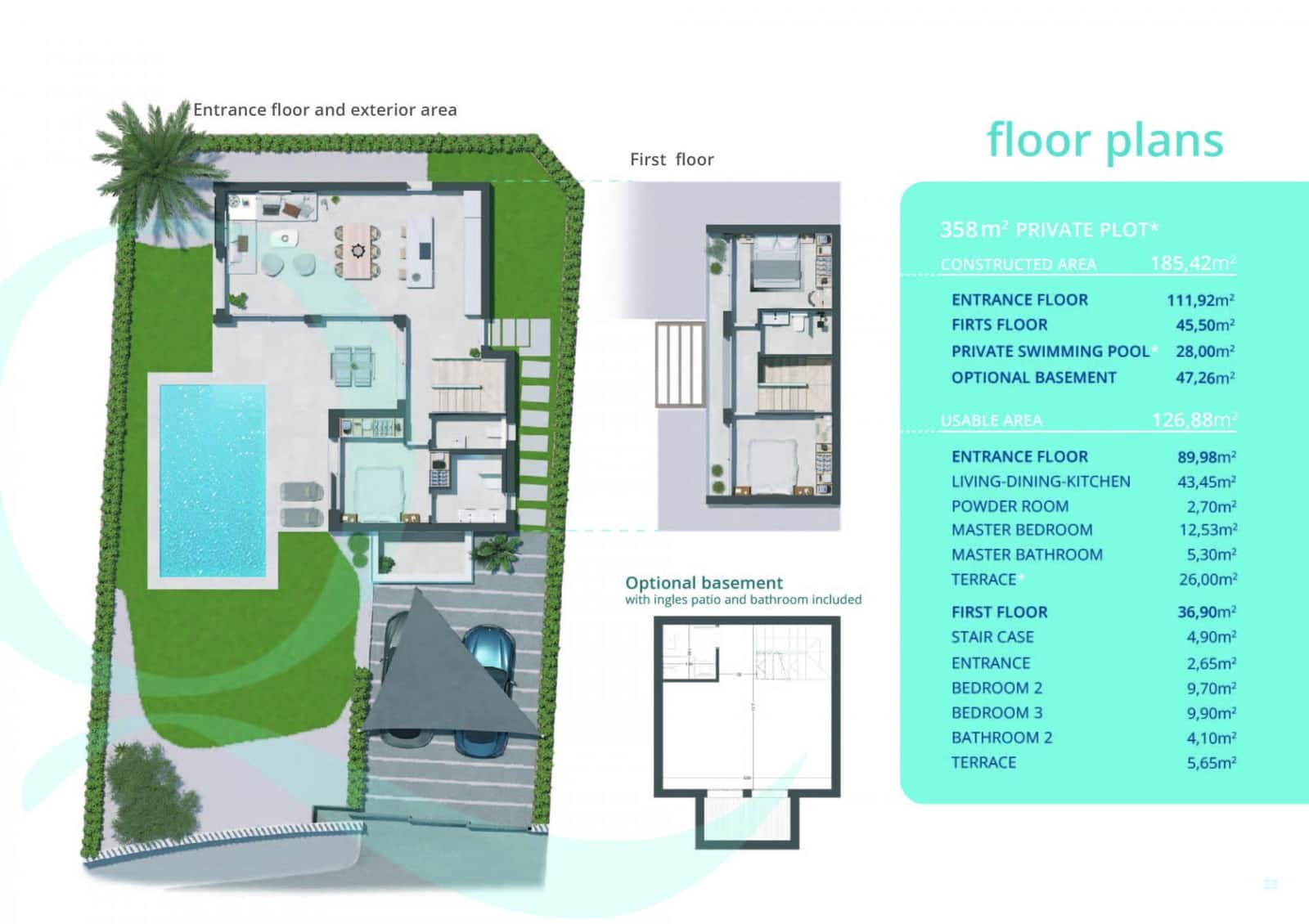 3 bedroom Villa for sale in Alfaz del Pi / L'Alfas del Pi with pool garage - € 595,000 (Ref: 8059596)