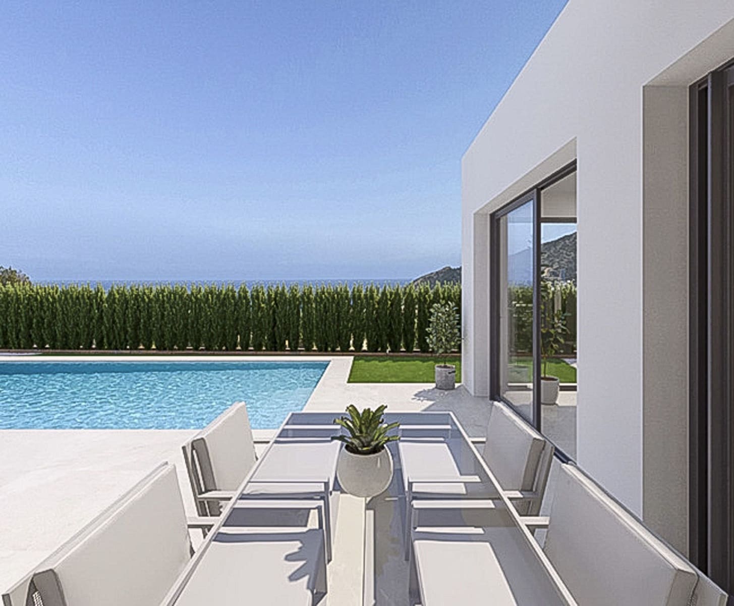 3 bedroom Villa for sale in Alfaz del Pi / L'Alfas del Pi with pool garage - € 595,000 (Ref: 8059596)