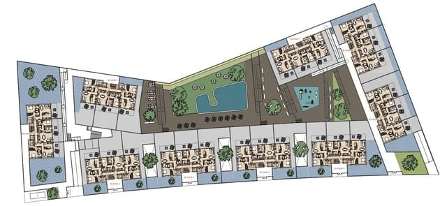 2 soverom Leilighet til salgs i Finestrat med svømmebasseng garasje - € 345 000 (Ref: 8059598)