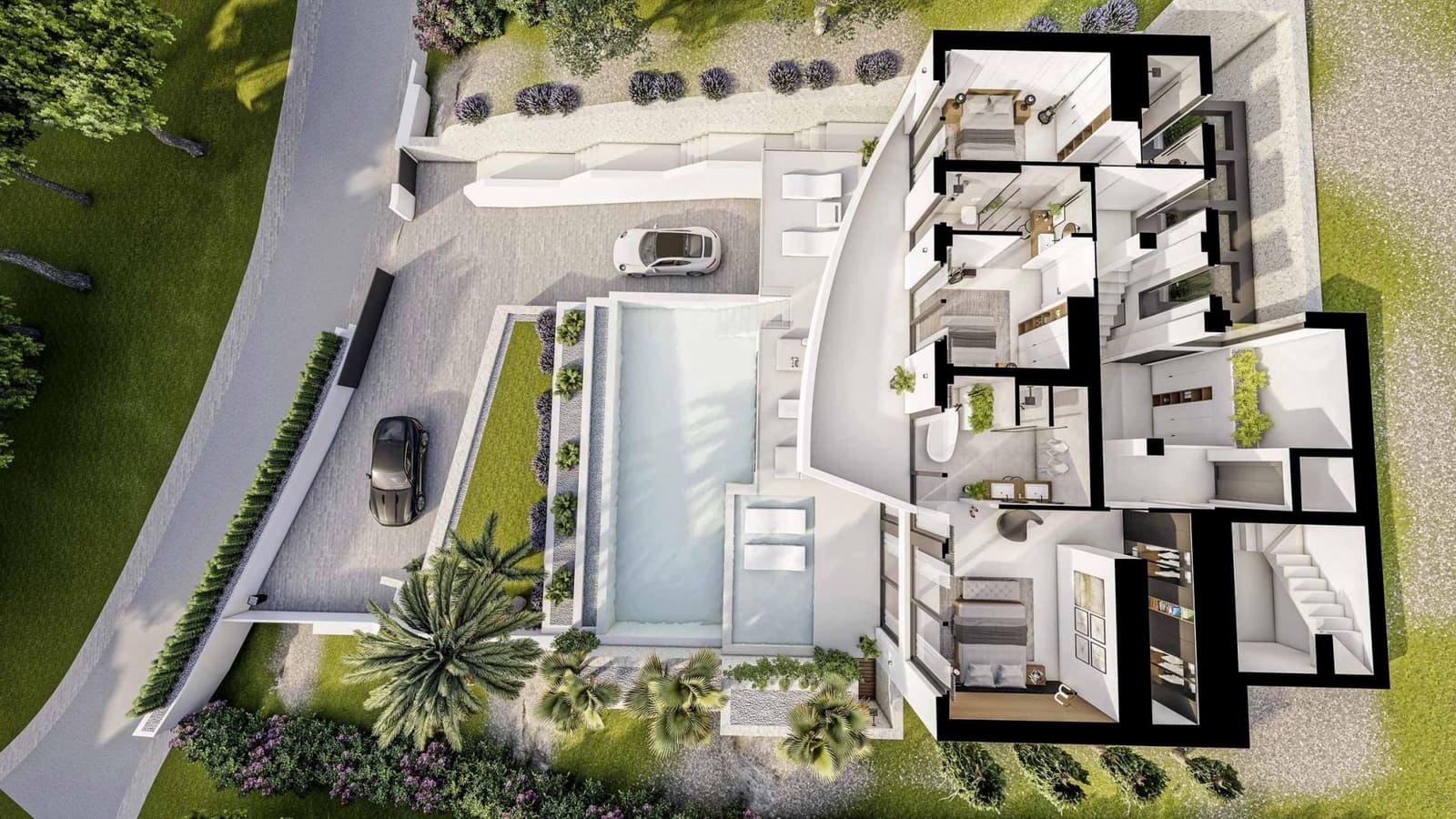 4 soverom Villa til salgs i Altea med svømmebasseng garasje - € 1 900 000 (Ref: 8059610)