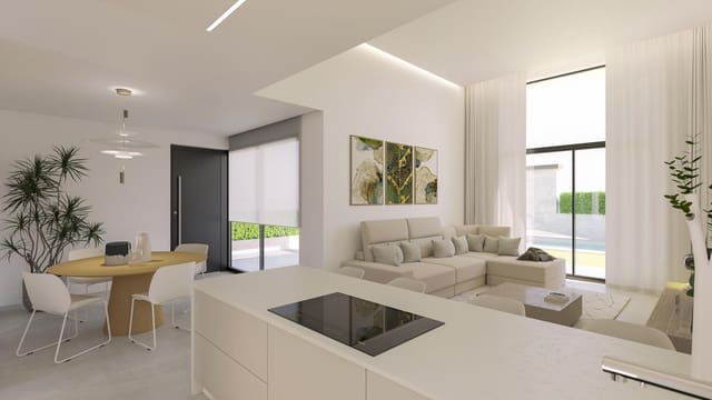 3 bedroom Villa for sale in Finestrat with pool garage - € 549,000 (Ref: 8059632)