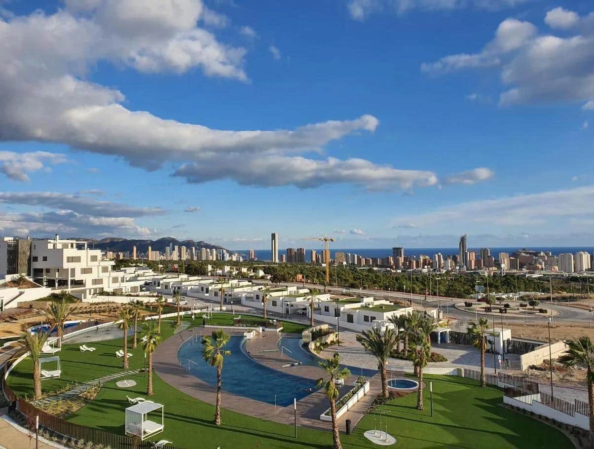 3 makuuhuone Kattohuoneisto myytävänä paikassa Finestrat mukana uima-altaan 
autotalli - 479 000 € (Ref: 8662822)