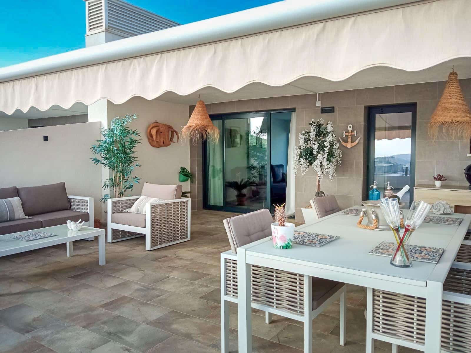 3 makuuhuone Kattohuoneisto myytävänä paikassa Finestrat mukana uima-altaan 
autotalli - 479 000 € (Ref: 8662822)