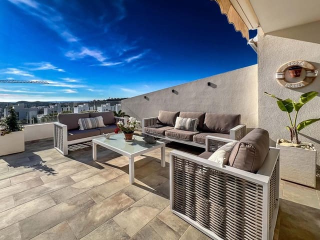 3 soveværelse Penthouse til salg i Finestrat med swimmingpool garage - € 479.000 (Ref: 8662822)