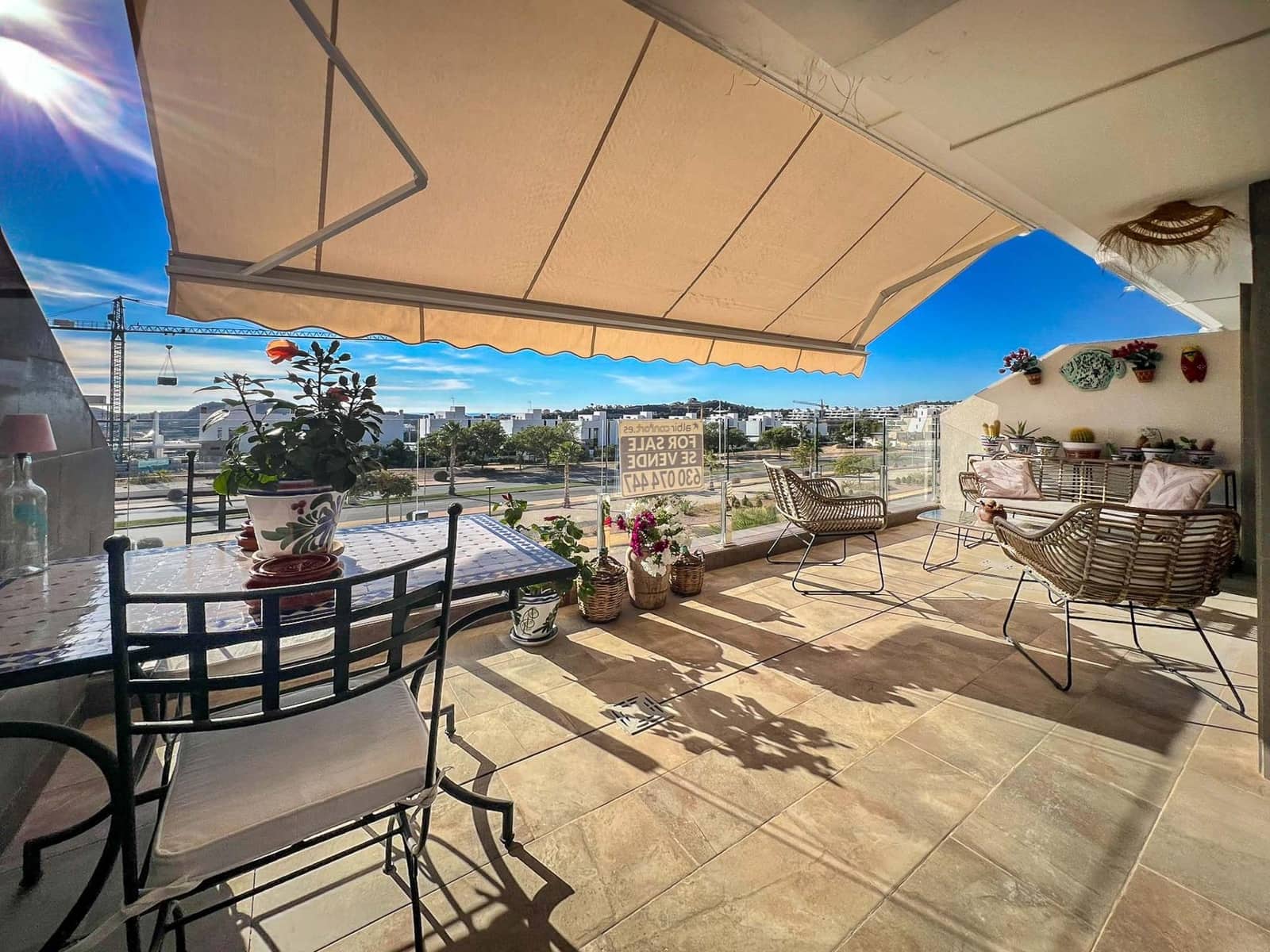 3 sypialnia Penthouse na sprzedaż w Finestrat z basenem garażem - 479 000 € (Ref: 8662822)