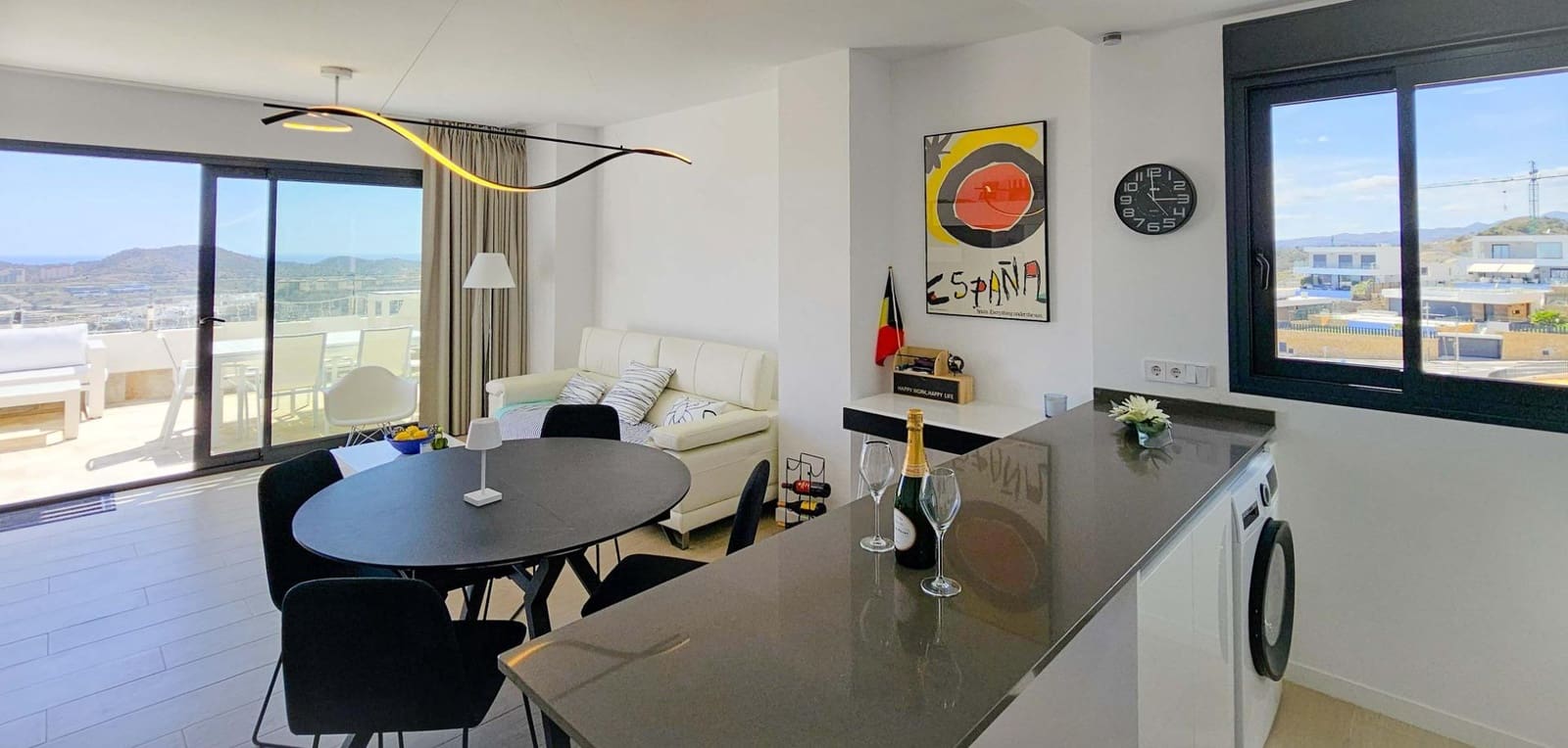 2 bedroom Apartment for sale in Finestrat with pool - € 375,000 (Ref: 8943968)