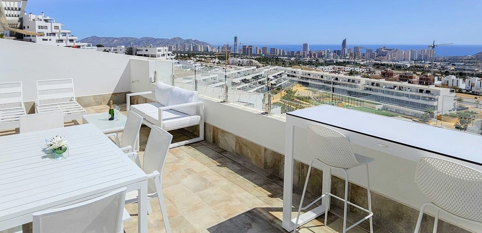 2 bedroom Apartment for sale in Finestrat with pool - € 375,000 (Ref: 8943968)