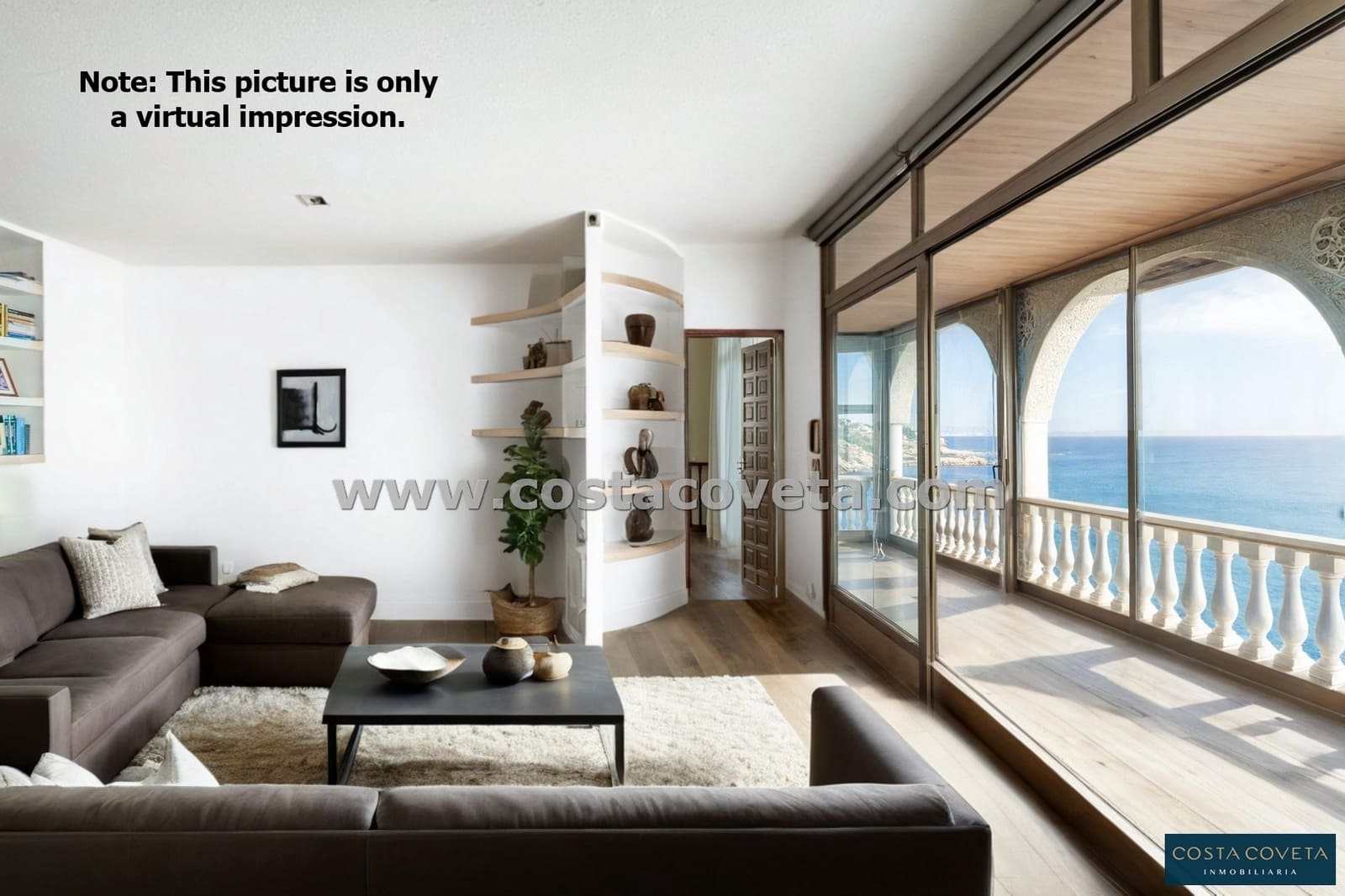 4 bedroom Villa for sale in Coveta Fuma with pool garage - € 1,500,000 (Ref: 9462611)