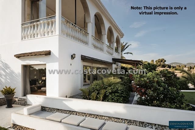 Chalet de 4 habitaciones en Coveta Fuma, El Campello en venta con piscina garaje - 1.500.000 € (Ref: 9462611)