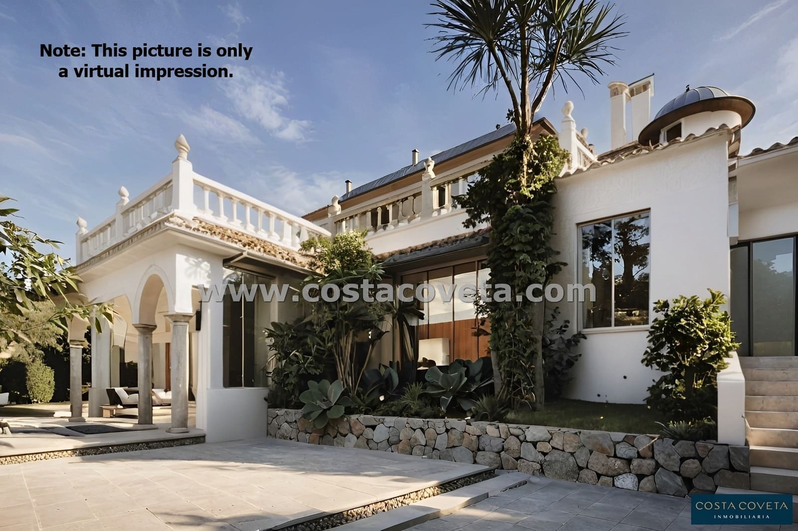 4 bedroom Villa for sale in Coveta Fuma with pool garage - € 1,500,000 (Ref: 9462611)