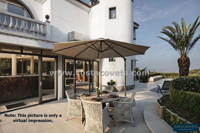 Chalet de 4 habitaciones en Coveta Fuma, El Campello en venta con piscina garaje - 1.500.000 € (Ref: 9462611)