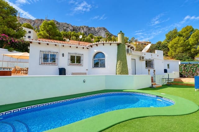 4 chambre Villa/Maison à vendre à Maryvilla, Calpe / Calp avec piscine garage - 479 000 € (Ref: 10159780)