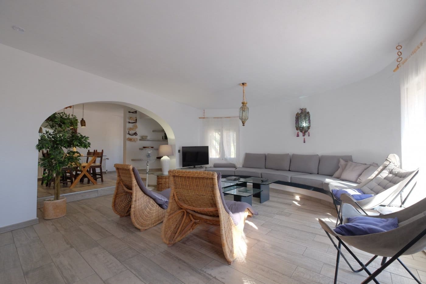 6 sypialnia Willa na sprzedaż w Calpe / Calp z basenem garażem - 845 000 € (Ref: 7099439)