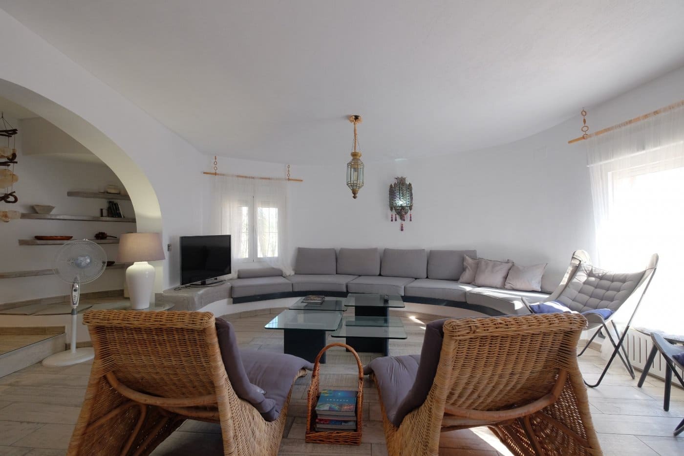 6 sypialnia Willa na sprzedaż w Calpe / Calp z basenem garażem - 845 000 € (Ref: 7099439)