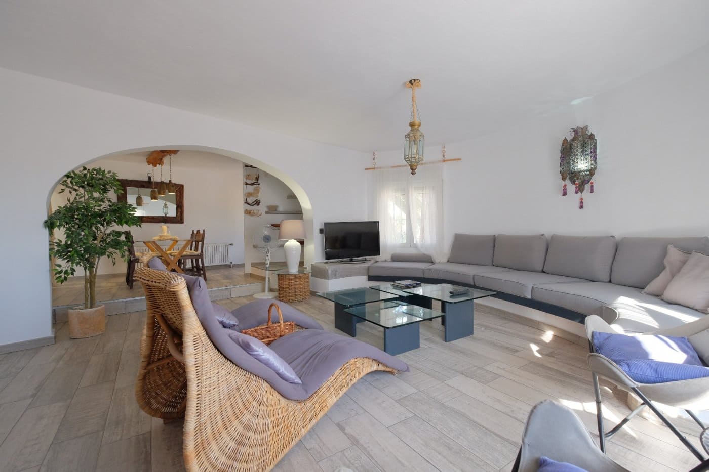 6 sypialnia Willa na sprzedaż w Calpe / Calp z basenem garażem - 845 000 € (Ref: 7099439)