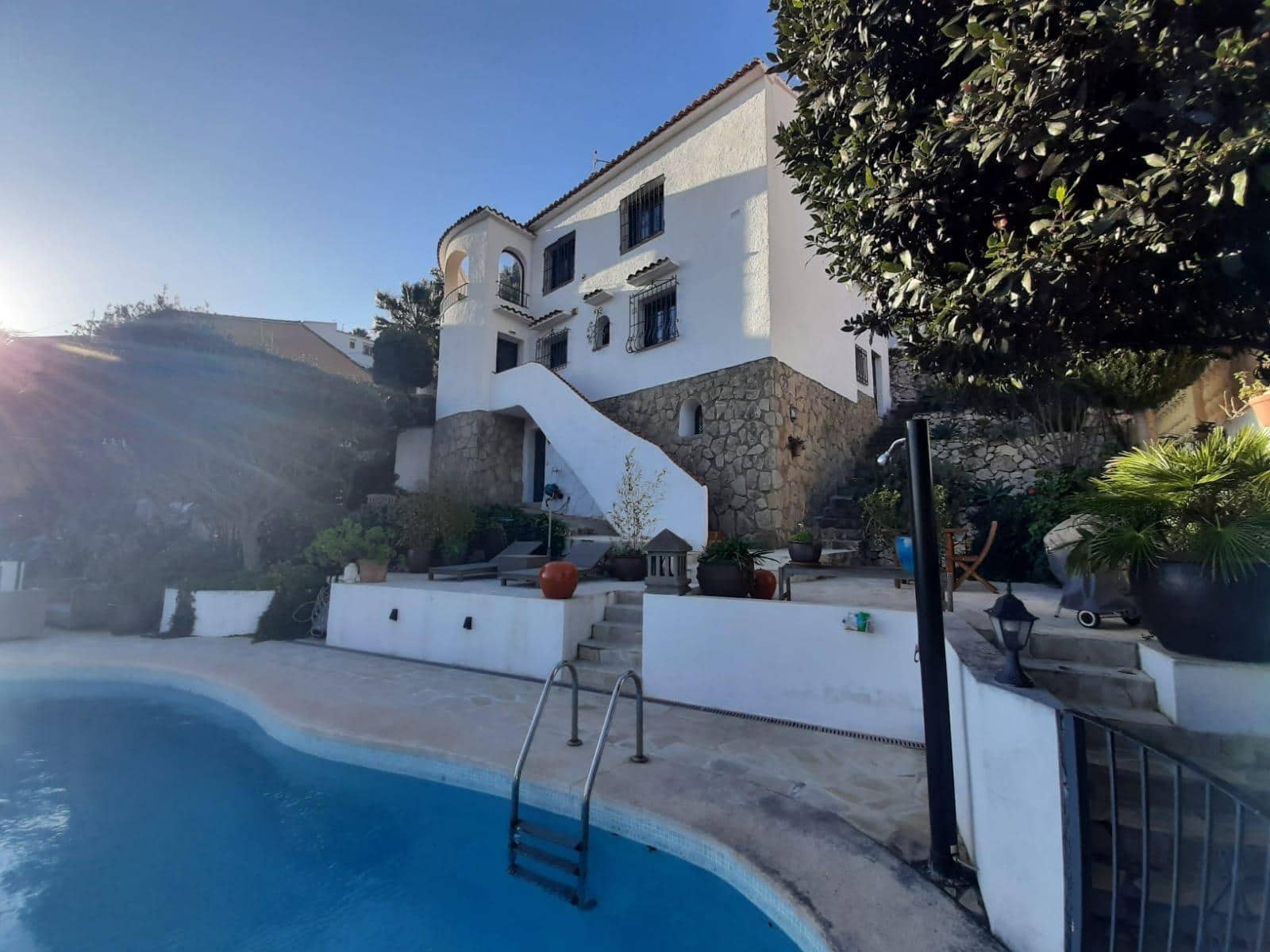4 makuuhuone Huvila myytävänä paikassa Calpe / Calp mukana uima-altaan - 580 000 € (Ref: 8090851)
