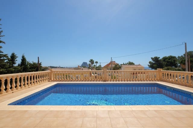 6 quarto Moradia para venda em Canuta, Calpe / Calp com piscina garagem - 1 150 000 € (Ref: 8677947)