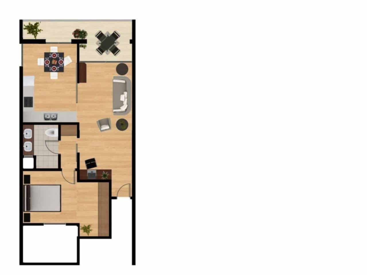 1 soveværelse Penthouse til salg i Sitges - € 390.000 (Ref: 9136809)