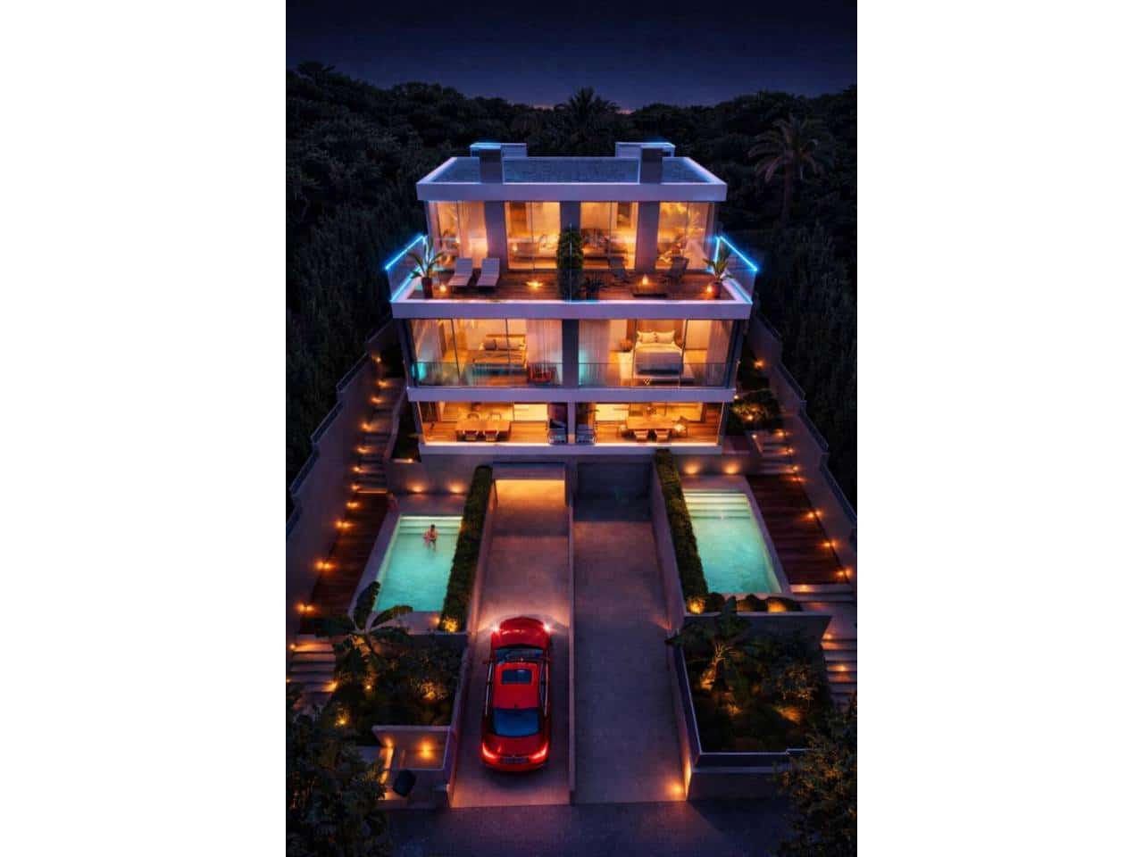 5 camera da letto Villetta Bifamiliare in vendita in Sant Pere de Ribes con piscina garage - 995.000 € (Rif: 9603709)