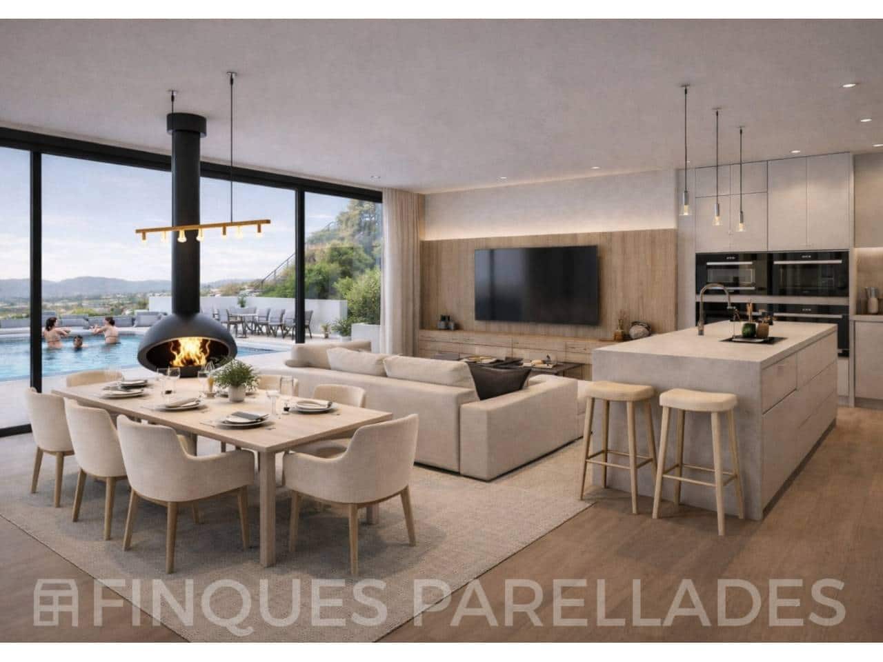 3 slaapkamer Villa te koop in Sant Pere de Ribes met zwembad garage - € 925.000 (Ref: 9805872)