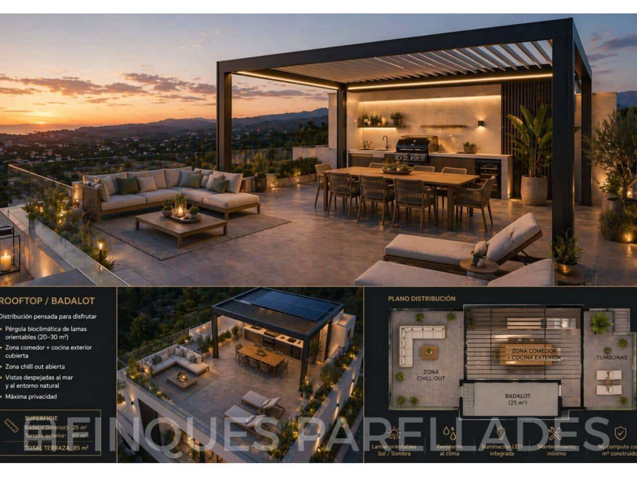 3 slaapkamer Villa te koop in Sant Pere de Ribes met zwembad garage - € 925.000 (Ref: 9805872)