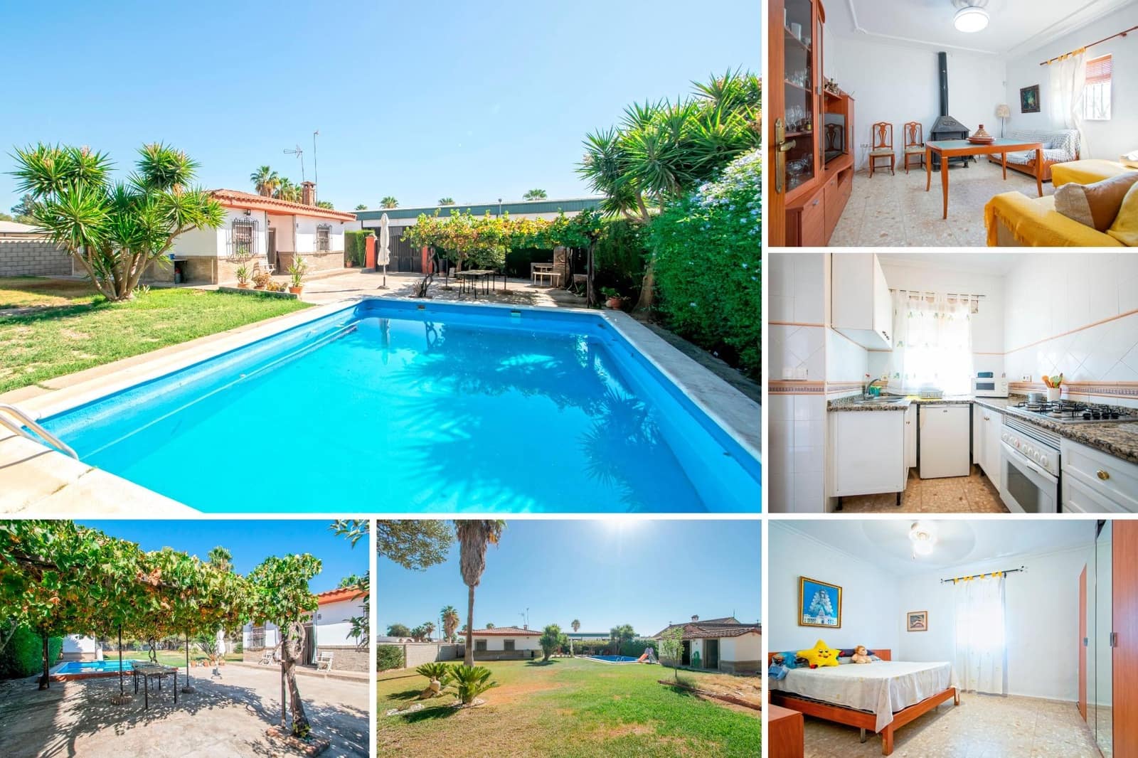 3 camera da letto Villa in vendita in Los Palacios y Villafranca con piscina - 200.000 € (Rif: 10086292)