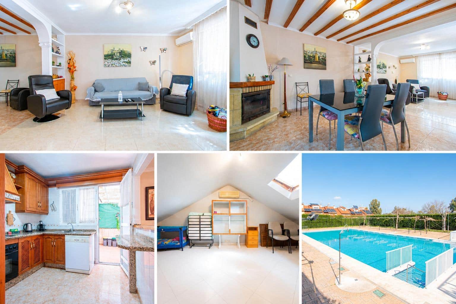 5 bedroom Terraced Villa for sale in Montequinto with pool - € 350,000 (Ref: 10094797)