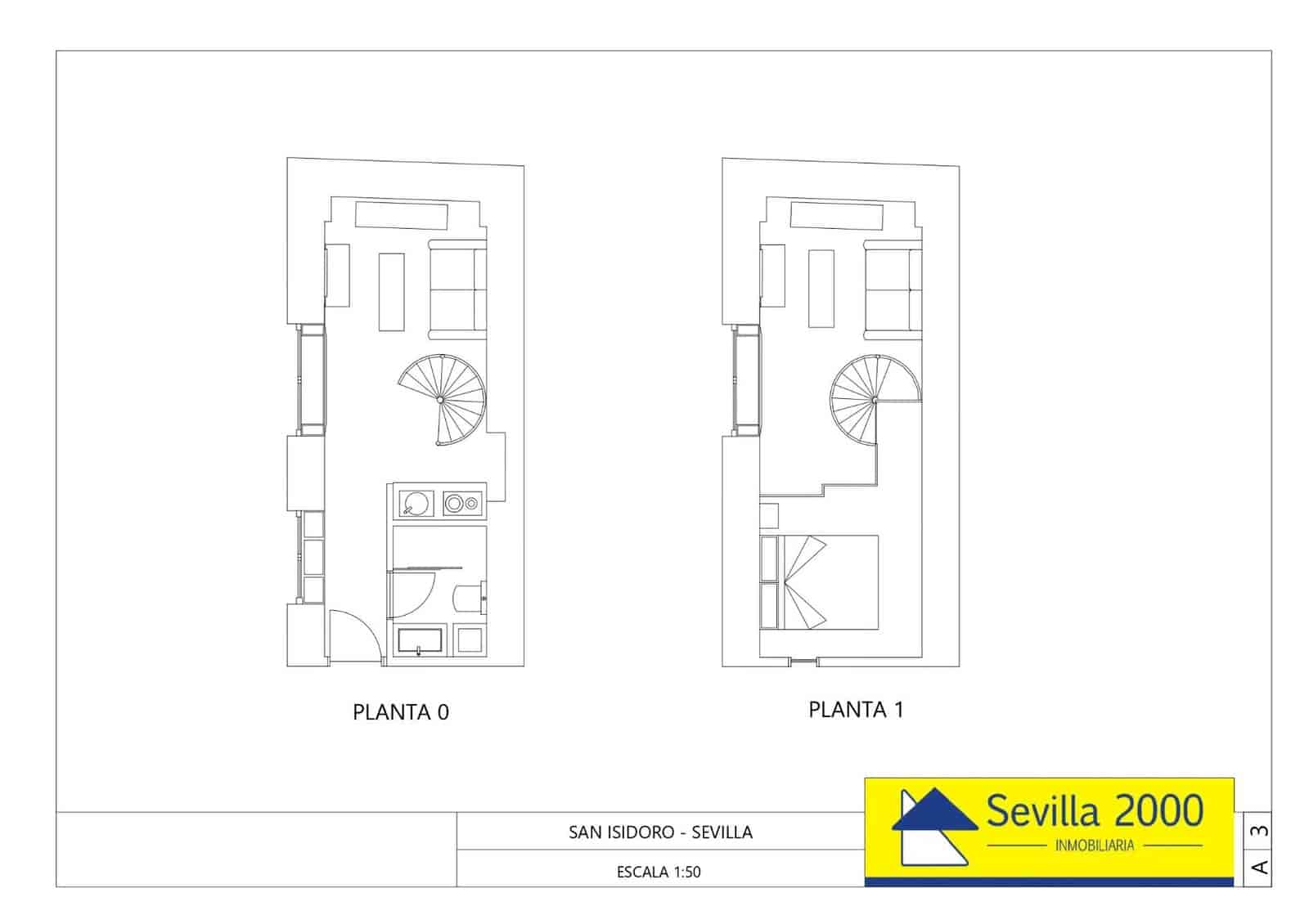 1 camera da letto Appartamento in vendita in Siviglia citta - 250.000 € (Rif: 3263048)