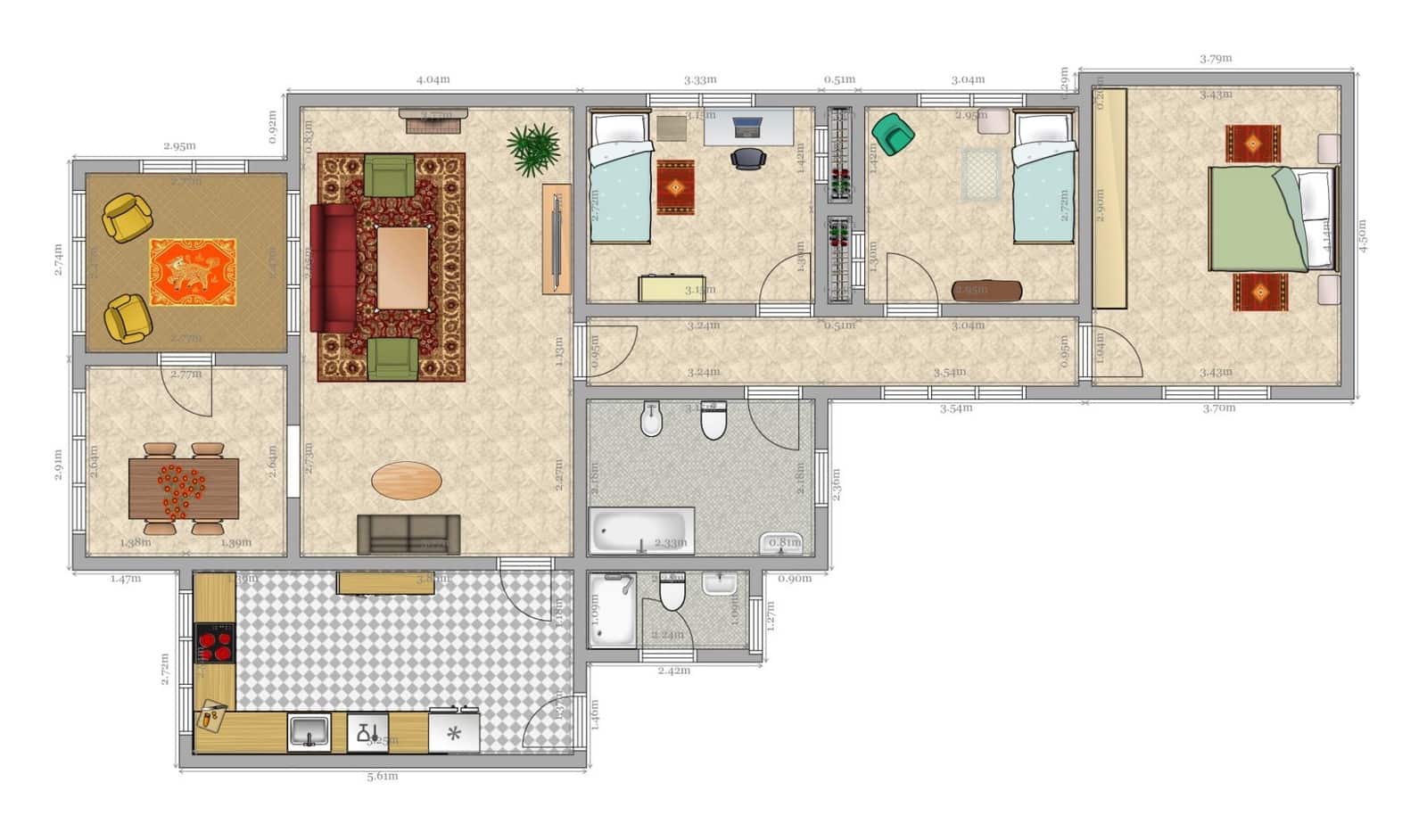 3 sypialnia Willa na sprzedaż w Alcala de Guadaira z basenem - 279 800 € (Ref: 8308673)
