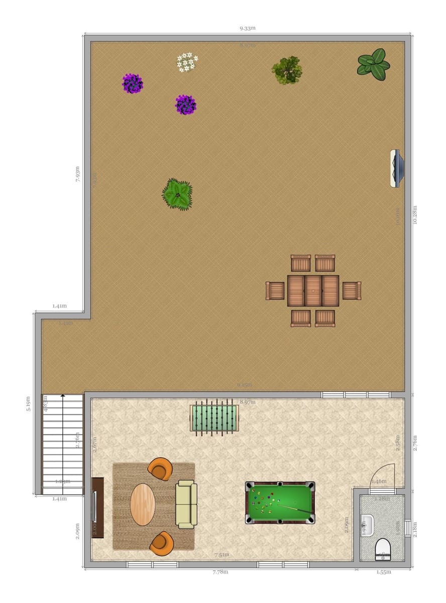 4 sypialnia Willa na sprzedaż w Espartinas z basenem garażem - 412 000 € (Ref: 8477911)