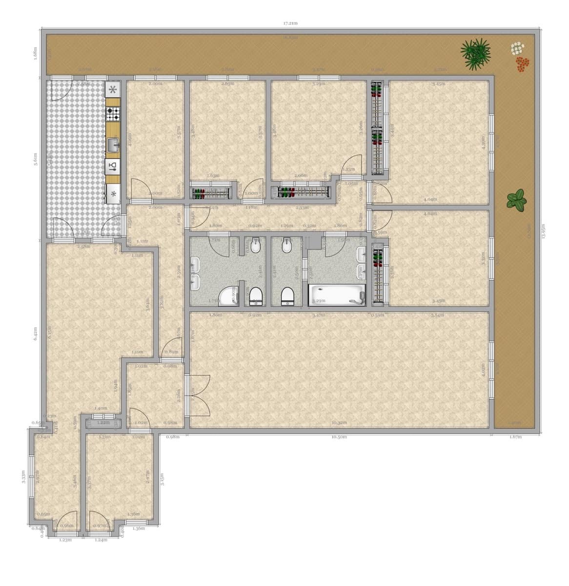 5 soverom Leilighet til salgs i Sevilla by med garasje - € 850 000 (Ref: 8704040)