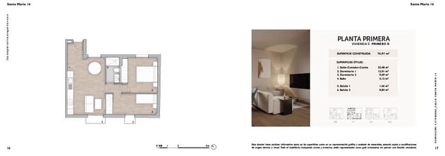 2 sovrum Lägenhet till salu i Sevilla stad - 312 000 € (Ref: 8765267)