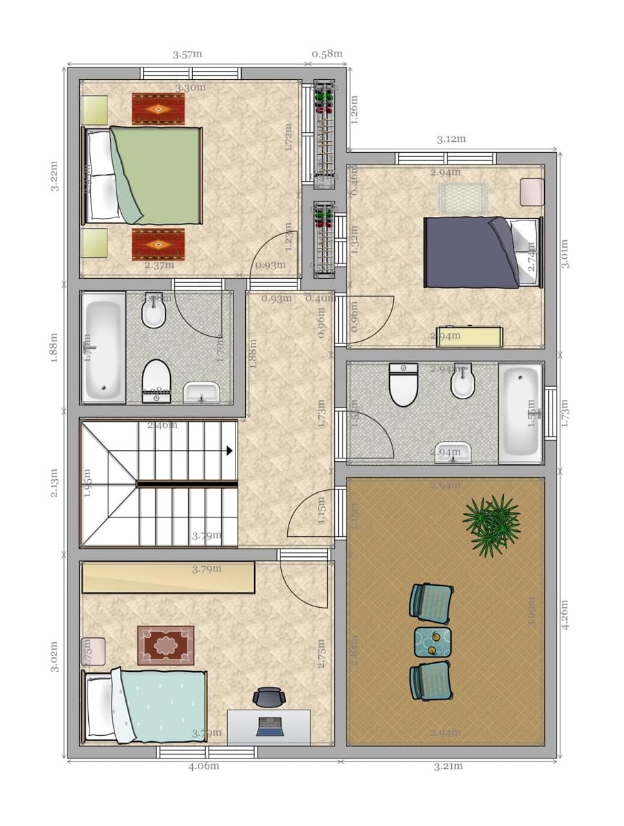 4 soveværelse Semi-Rækkehus til salg i Gelves - € 274.800 (Ref: 8851803)