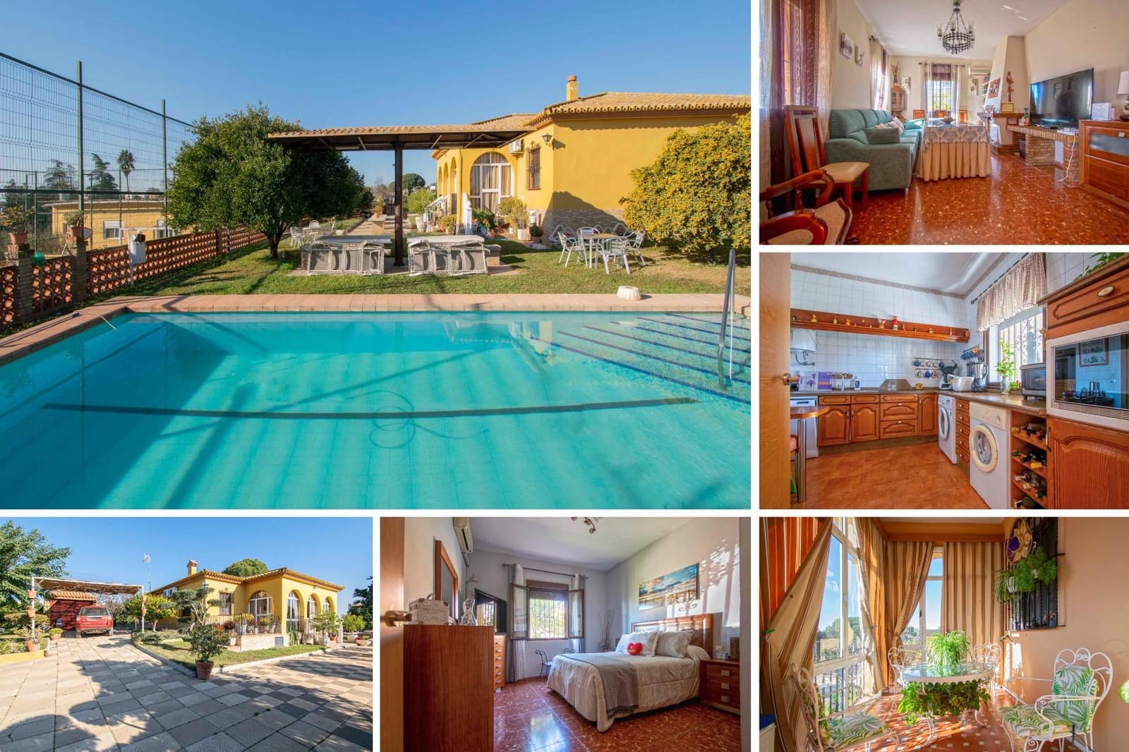 4 slaapkamer Villa te koop in Mairena del Alcor met zwembad garage - € 325.000 (Ref: 8884105)