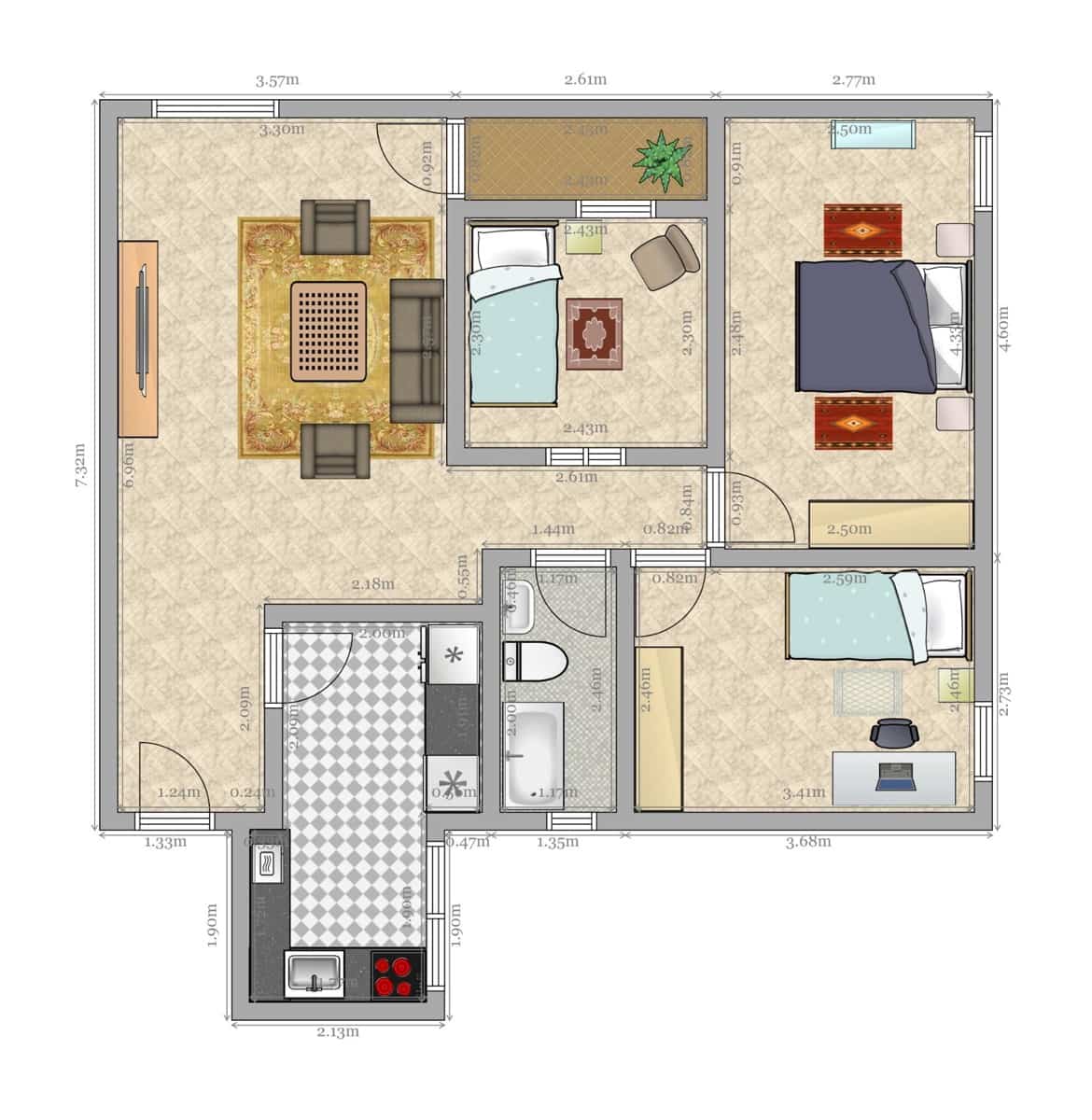 3 chambre Appartement à vendre à Seville ville - 220 000 € (Ref: 8888275)