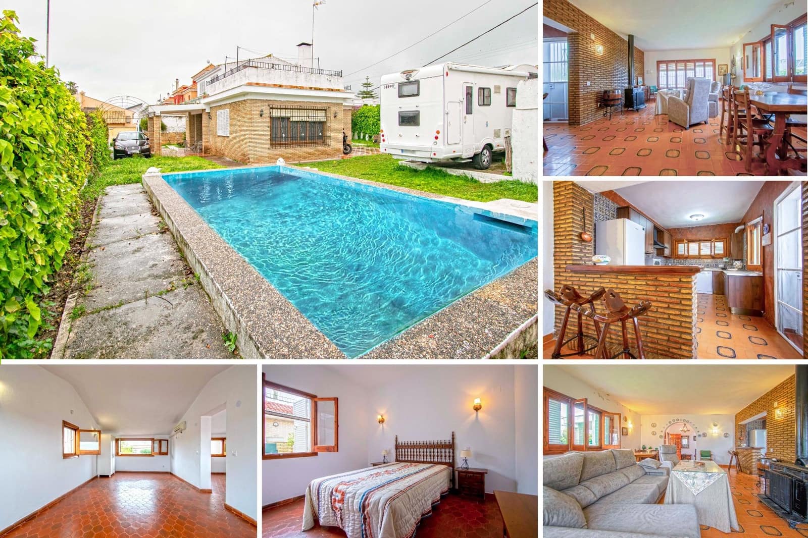 5 soveværelse Villa til salg i Salteras med swimmingpool - € 298.000 (Ref: 8918025)