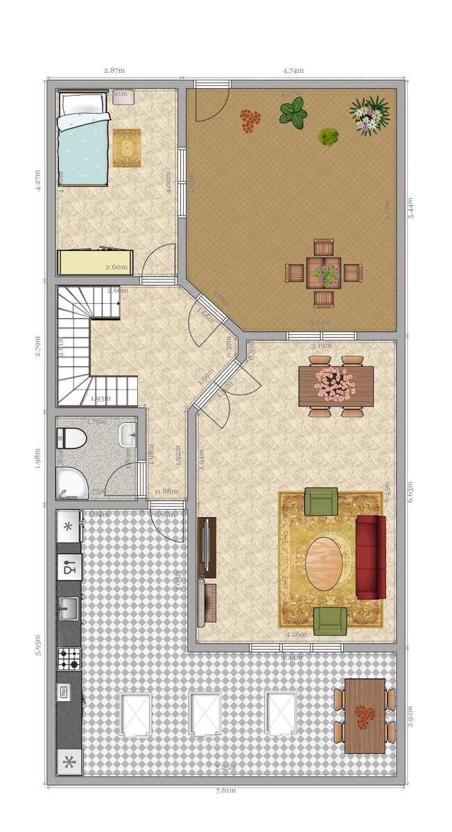 5 soveværelse Rækkehus til salg i Sevilla by med swimmingpool garage - € 499.000 (Ref: 8923982)