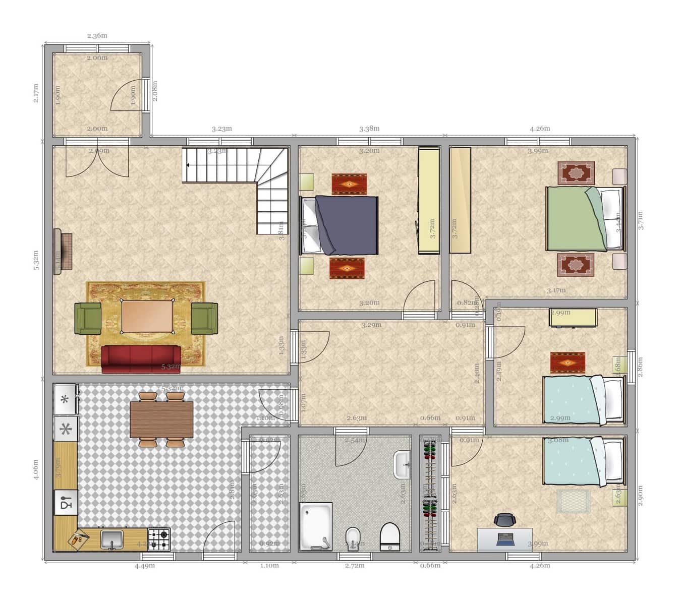 5 soveværelse Villa til salg i La Rinconada - € 210.000 (Ref: 8957184)