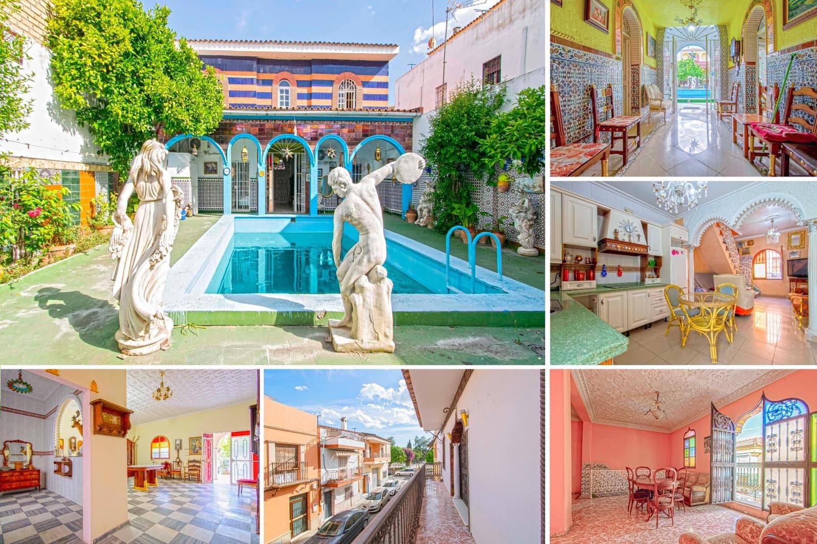 8 soveværelse Finca/Landehus til salg i Mairena del Aljarafe med swimmingpool garage - € 370.000 (Ref: 8998590)