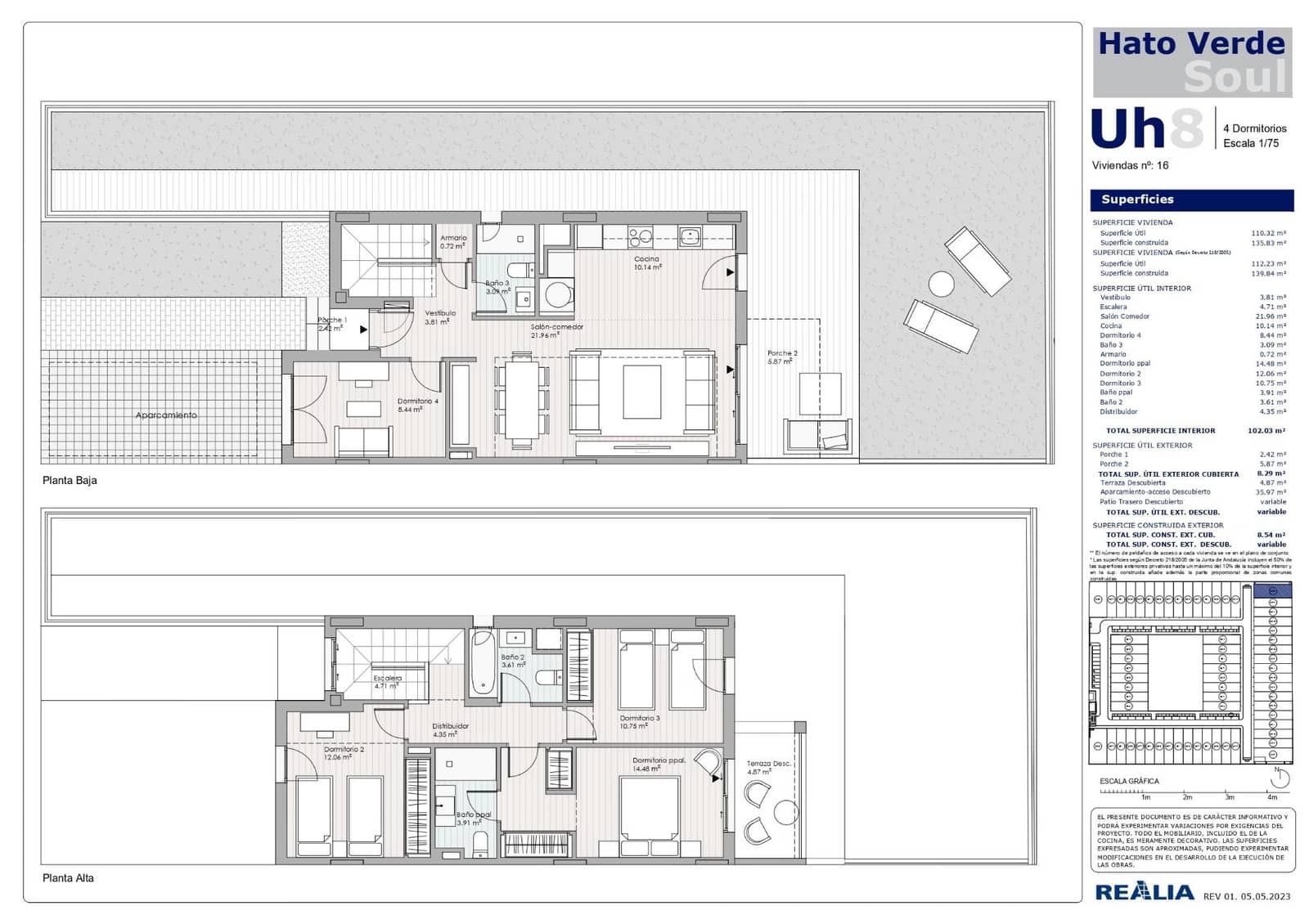3 soveværelse Rækkehus til salg i Las Pajanosas med swimmingpool - € 232.000 (Ref: 9085342)