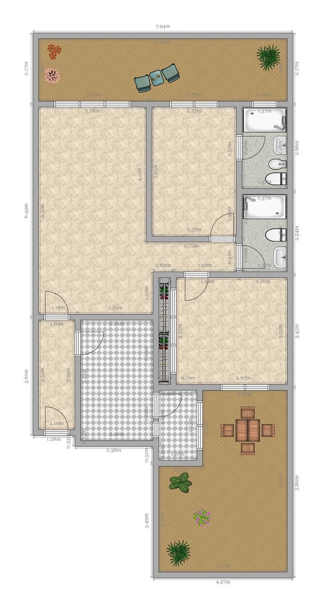 2 soveværelse Lejlighed til salg i Sevilla by - € 220.000 (Ref: 9112409)