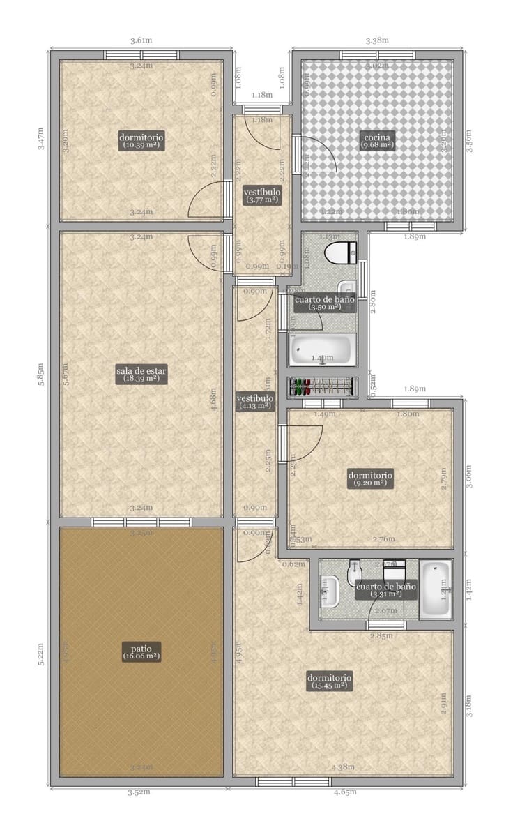 3 quarto Apartamento para venda em Almensilla com garagem - 175 842 € (Ref: 9128302)