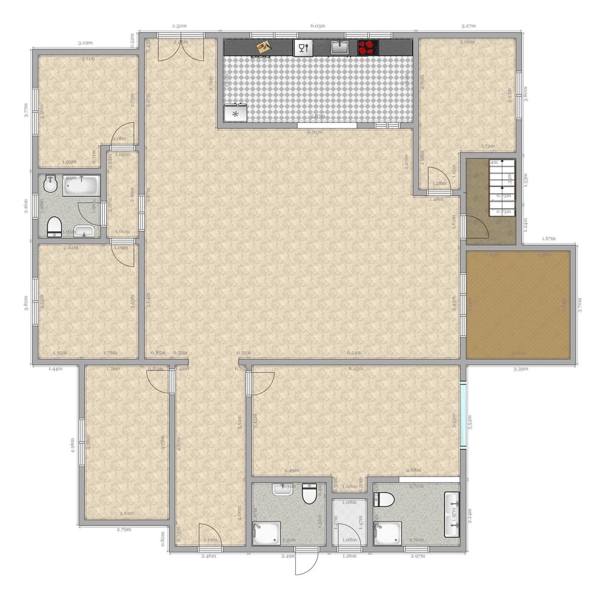 5 slaapkamer Villa te koop in Las Pajanosas met zwembad garage - € 450.000 (Ref: 9147247)