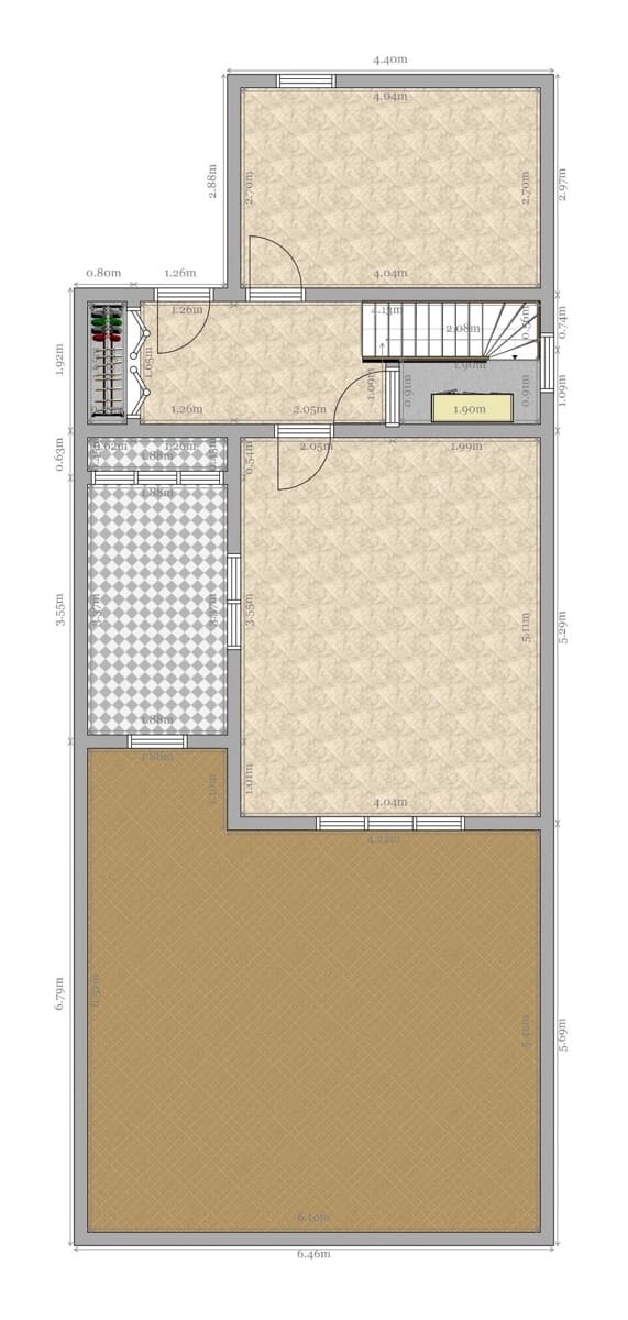 4 soveværelse Rækkehus til salg i Sevilla by med swimmingpool - € 320.000 (Ref: 9183705)