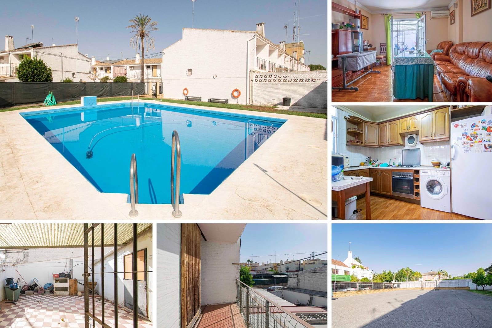 4 soveværelse Rækkehus til salg i Sevilla by med swimmingpool - € 320.000 (Ref: 9183705)