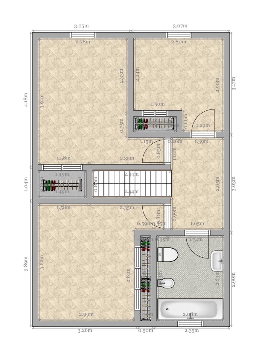 4 soveværelse Byhus til salg i Utrera - € 247.000 (Ref: 9243007)